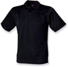 Polo de homem COOLPLUS®-Preto-S-RAG-Tailors-Fardas-e-Uniformes-Vestuario-Pro