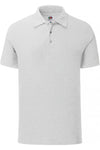 Polo de homem Iconic-Heather Grey-S-RAG-Tailors-Fardas-e-Uniformes-Vestuario-Pro