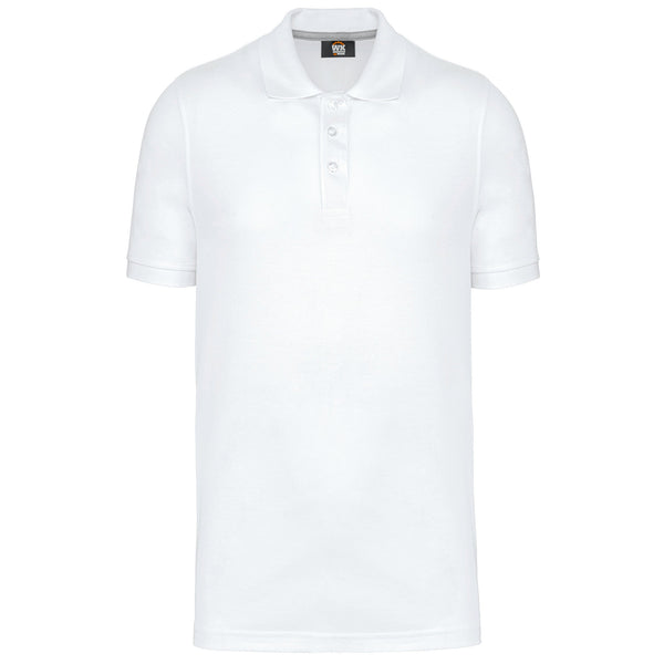 Polo de homem Limeiro - 200 g/m² SilverPlus® Anti-borboto-Branco-S-RAG-Tailors-Fardas-e-Uniformes-Vestuario-Pro