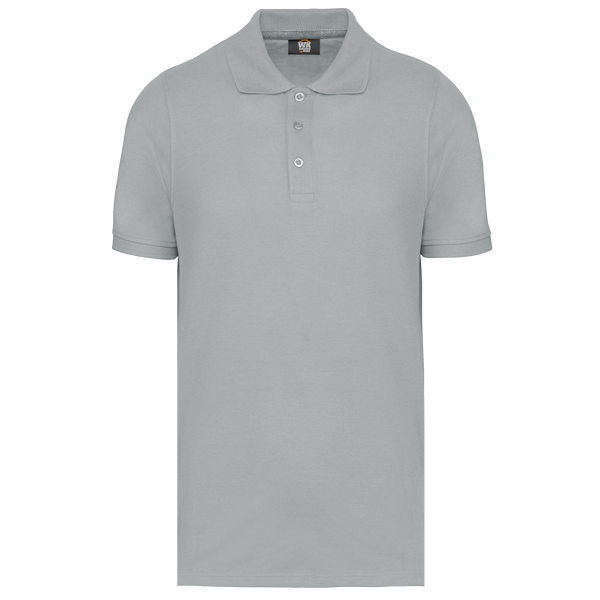 Polo de homem Limeiro - 200 g/m² SilverPlus® Anti-borboto-Snow Grey-S-RAG-Tailors-Fardas-e-Uniformes-Vestuario-Pro
