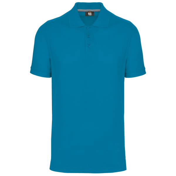 Polo de homem Limeiro - 200 g/m² SilverPlus® Anti-borboto-Tropical Blue-S-RAG-Tailors-Fardas-e-Uniformes-Vestuario-Pro