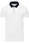 White / Navy Blue