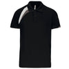 Polo de homem manga curta-Black / White / Storm Grey-XS-RAG-Tailors-Fardas-e-Uniformes-Vestuario-Pro