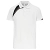 Polo de homem manga curta-White / Black / Storm Grey-XS-RAG-Tailors-Fardas-e-Uniformes-Vestuario-Pro