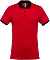 negro rojo