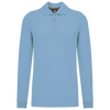 Polo de manga comprida Barro-Azul Céu-S-RAG-Tailors-Fardas-e-Uniformes-Vestuario-Pro