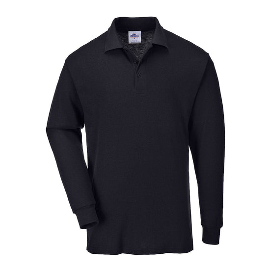 Polo de manga comprida-Preto-XS-RAG-Tailors-Fardas-e-Uniformes-Vestuario-Pro