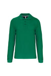 Polo de manga comprida Santa Iria 1/2-Kelly Green-S-RAG-Tailors-Fardas-e-Uniformes-Vestuario-Pro