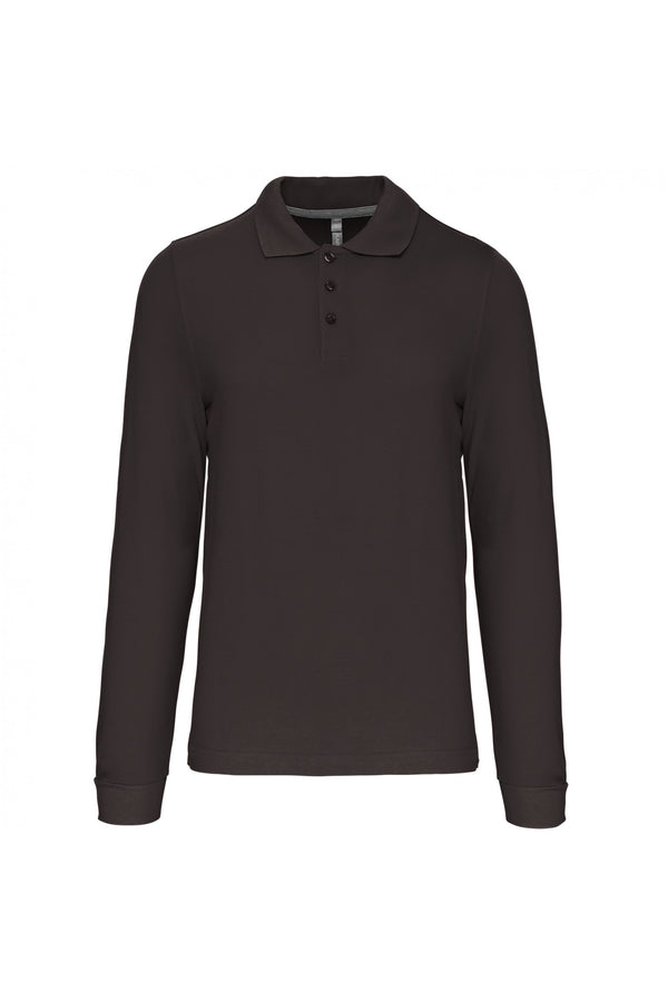 Polo de manga comprida Santa Iria-Dark Grey-S-RAG-Tailors-Fardas-e-Uniformes-Vestuario-Pro