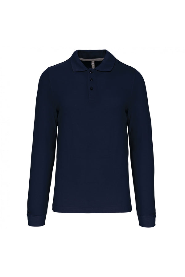 Polo de manga comprida Santa Iria-Marinho-S-RAG-Tailors-Fardas-e-Uniformes-Vestuario-Pro