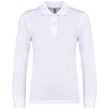 Polo de manga comprida de criança-White-4/6 Y (4/6 ans)-RAG-Tailors-Fardas-e-Uniformes-Vestuario-Pro