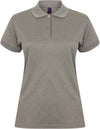 Polo de senhora COOLPLUS®-Heather Grey-XS-RAG-Tailors-Fardas-e-Uniformes-Vestuario-Pro