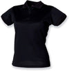 Polo de senhora COOLPLUS®-Preto-XS-RAG-Tailors-Fardas-e-Uniformes-Vestuario-Pro