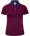 Polo de senhora DNM FORWARD-Denim / Burgundy-XS-RAG-Tailors-Fardas-e-Uniformes-Vestuario-Pro