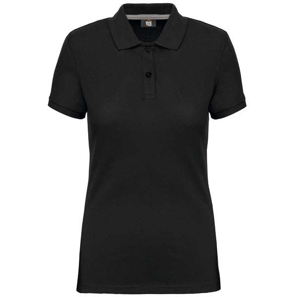 Polo de senhora Limeiro - 200 g/m² SilverPlus® Anti-Borboto (1/2)-Preto-XS-RAG-Tailors-Fardas-e-Uniformes-Vestuario-Pro