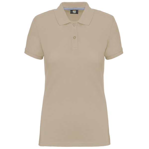 Polo de senhora Limeiro - 200 g/m² SilverPlus® Anti-Borboto-Light Sand-XS-RAG-Tailors-Fardas-e-Uniformes-Vestuario-Pro