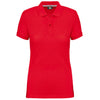 Polo de senhora Limeiro - 200 g/m² SilverPlus®-Vermelho-XS-RAG-Tailors-Fardas-e-Uniformes-Vestuario-Pro