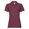 Polo de senhora Premium-Burgundy-S-RAG-Tailors-Fardas-e-Uniformes-Vestuario-Pro