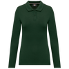 Polo de senhora manga comprida Barro-Verde Floresta-M-RAG-Tailors-Fardas-e-Uniformes-Vestuario-Pro