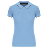 Polo de senhora manga curta-Sky Blue / Navy / White-XS-RAG-Tailors-Fardas-e-Uniformes-Vestuario-Pro