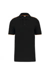 Polo dia-a-dia m\curta Homem-Preto/Laranja-S-RAG-Tailors-Fardas-e-Uniformes-Vestuario-Pro