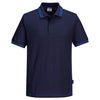 Polo em 2 tons-Marinho/Az Royal-L-RAG-Tailors-Fardas-e-Uniformes-Vestuario-Pro