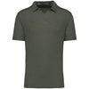 Polo em Linho Homem Denver-Organick Khaki-S-RAG-Tailors-Fardas-e-Uniformes-Vestuario-Pro