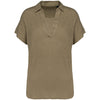 Polo em Linho Senhora Denver-Light Olive Green-XS-RAG-Tailors-Fardas-e-Uniformes-Vestuario-Pro