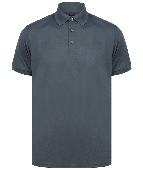 Polo em Poliéster Reciclado de Homem-Carvão-XS-RAG-Tailors-Fardas-e-Uniformes-Vestuario-Pro