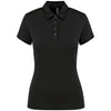 Polo jersey de senhora de manga curta-Black-XS-RAG-Tailors-Fardas-e-Uniformes-Vestuario-Pro