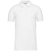 Polo piqué Bio180 de homem-White-S-RAG-Tailors-Fardas-e-Uniformes-Vestuario-Pro