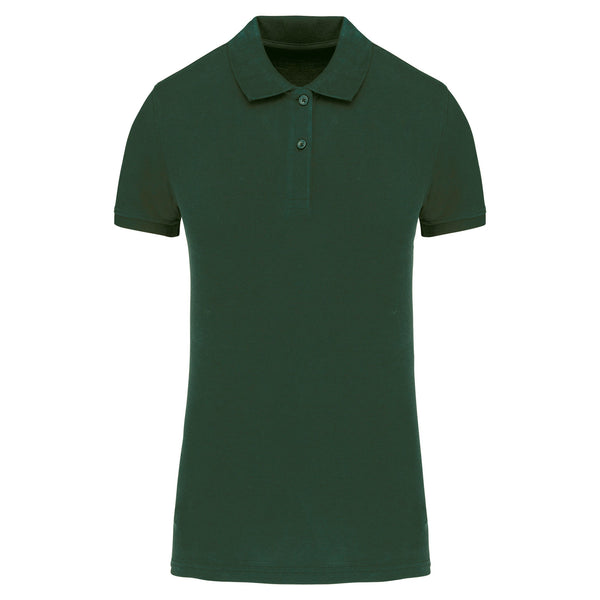 Polo piqué Bio180 de senhora-Forest Green-XS-RAG-Tailors-Fardas-e-Uniformes-Vestuario-Pro