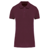 Polo piqué Bio180 de senhora-Vinho-L-RAG-Tailors-Fardas-e-Uniformes-Vestuario-Pro