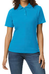 Polo piqué de Senhora Softstyle-Sapphire-S-RAG-Tailors-Fardas-e-Uniformes-Vestuario-Pro