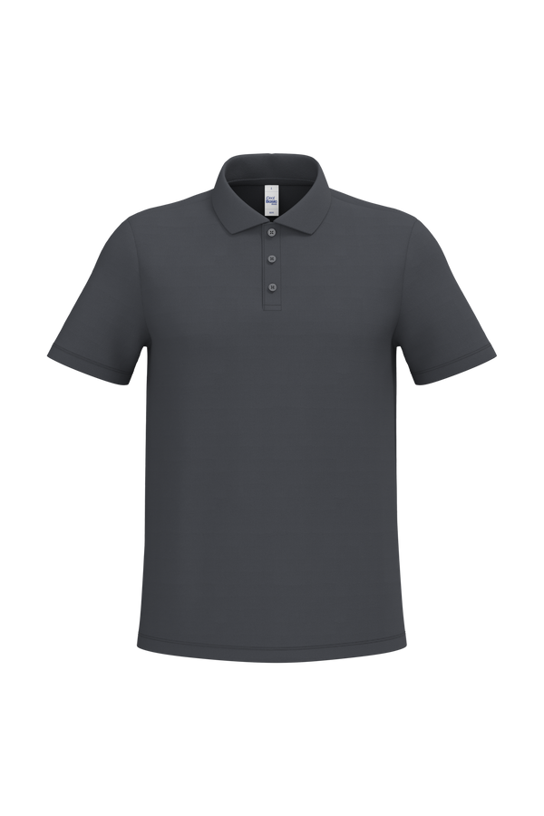 Polo piqué de homem-Ideal Dark Grey-XS-RAG-Tailors-Fardas-e-Uniformes-Vestuario-Pro