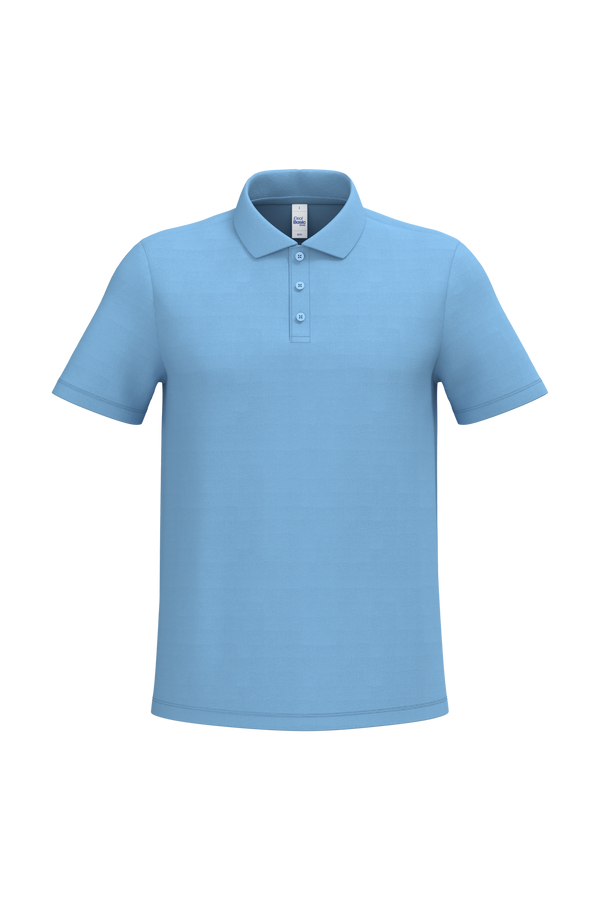 Polo piqué de homem-Ideal Sky Blue-XS-RAG-Tailors-Fardas-e-Uniformes-Vestuario-Pro