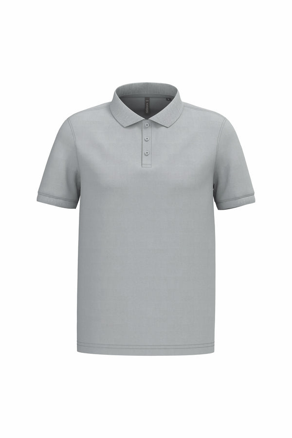 Polo piqué de homem de manga curta Faro 180gms (1 de 2)-Snow Grey-S-RAG-Tailors-Fardas-e-Uniformes-Vestuario-Pro