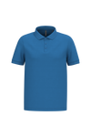 Polo piqué de homem de manga curta Faro 180gms-Azul Royal Claro-3XL-RAG-Tailors-Fardas-e-Uniformes-Vestuario-Pro