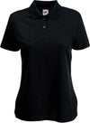 Polo piqué de senhora 65/35 (63-212-0)-Preto-XS-RAG-Tailors-Fardas-e-Uniformes-Vestuario-Pro