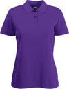 Polo piqué de senhora 65/35 (63-212-0)-Roxo-XS-RAG-Tailors-Fardas-e-Uniformes-Vestuario-Pro