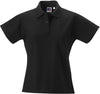 Polo piqué de senhora Ultimate-Preto-XS-RAG-Tailors-Fardas-e-Uniformes-Vestuario-Pro