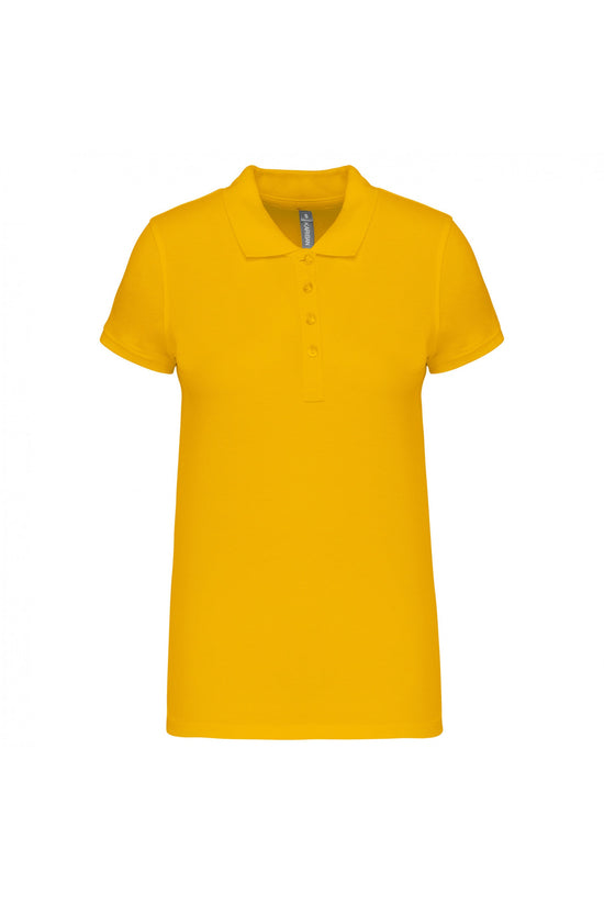 Polo piqué de senhora de manga curta 180gms Faro (2 de 2)-Yellow-XS-RAG-Tailors-Fardas-e-Uniformes-Vestuario-Pro