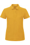 Polo piqué de senhora manga curta mélange-Amarelo-XS-RAG-Tailors-Fardas-e-Uniformes-Vestuario-Pro