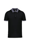 Polo piqué performance de homem (1 de 2)-Preto / Sporty Grey-XS-RAG-Tailors-Fardas-e-Uniformes-Vestuario-Pro