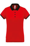 Polo piqué performance de senhora (1 de 2)-Vermelho / Preto-XS-RAG-Tailors-Fardas-e-Uniformes-Vestuario-Pro