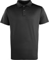 Polo respirável com molas de pressão COOLCHECKER-Preto-S-RAG-Tailors-Fardas-e-Uniformes-Vestuario-Pro