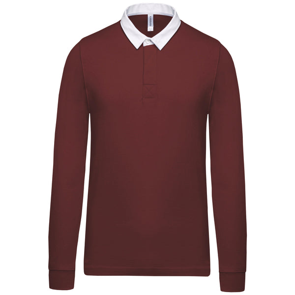 Polo rugby-Wine / White-XS-RAG-Tailors-Fardas-e-Uniformes-Vestuario-Pro