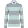 Light Grey / Ice Mint Stripes