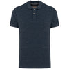 Polo vintage de homem de manga curta-Night Blue Heather-S-RAG-Tailors-Fardas-e-Uniformes-Vestuario-Pro
