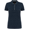 Polo vintage de senhora de manga curta-Night Blue Heather-XS-RAG-Tailors-Fardas-e-Uniformes-Vestuario-Pro